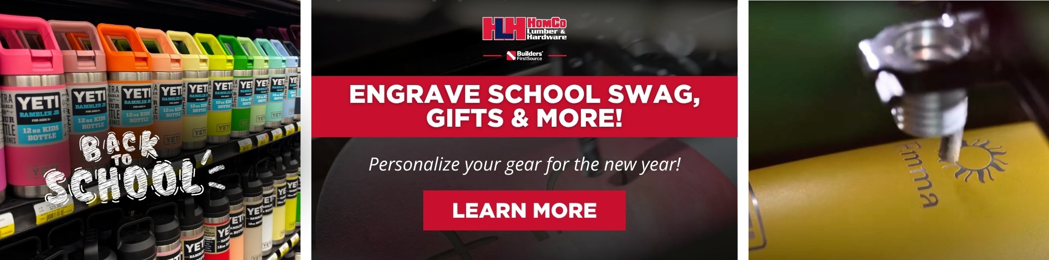 Engraving Back-To-School Items